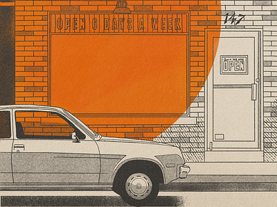 More things.... chevette illustration nostalgia procreate texture