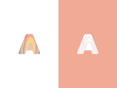 Level Curves A a colors earth level curves logo logo design mountain