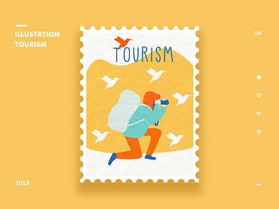 Tourism illustrations app clean design illustration ios mobile ui ux web