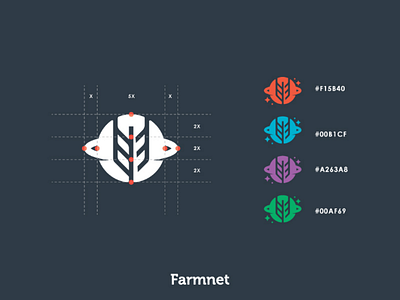 Farmnet app awesome business design farm icone idea inspirations logo mobile professional startup