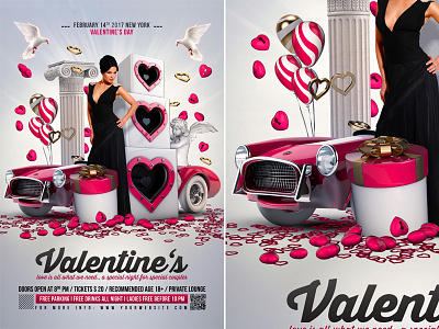 Valentines Day Flyer celebration cupid event flyer invitation love nightclub party poster saint valentines speakers template valentines day valentines day party valentines party valentines poster valentines template