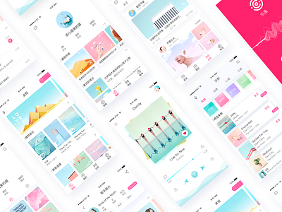 Music APP app design ui