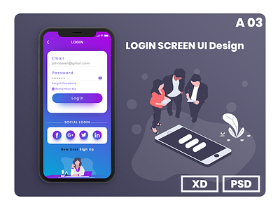 Login Ui Design 2018 adobe xd app chat design design design app designer portfolio free psd design frontpage home illustration iphone 10 ui landing page design login design login page logo mockup design psd design. ui ui design