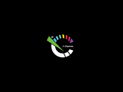 Co-Operate animation branding design logo