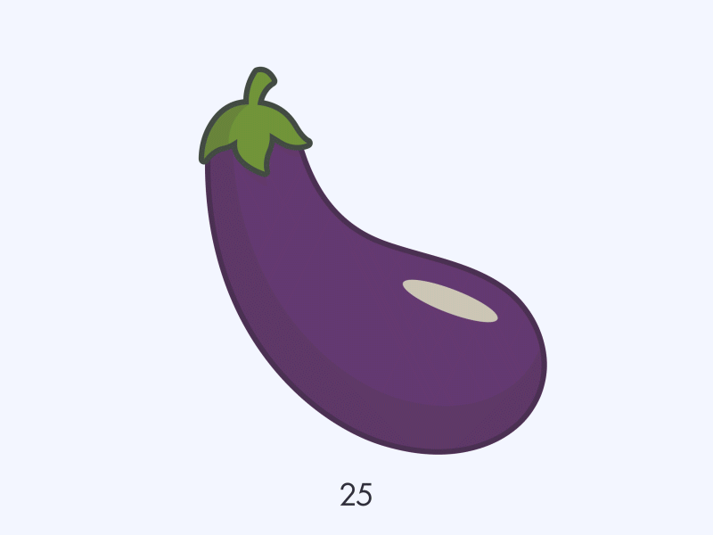 Baby Weeks 25-34-40 after affects animation carl comparison fruits illustration illustrator pregnancy vegetables week