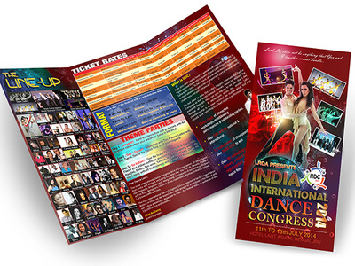 IIDC 2014 Brochure Design branding brochure design graphic design logo print and pattern typography