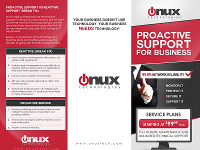 Onux Brochure Design brochure design graphic design print and pattern