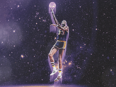 Kareem Abdul-Jabbar athlete basketball kareem lakers nba retro showtime smsports sports