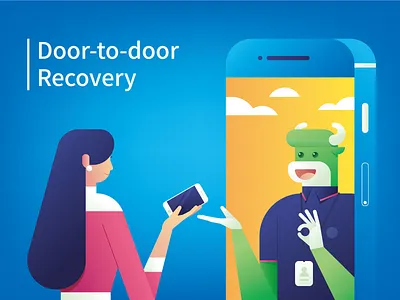 Door-to-door Recovery 插图 设计