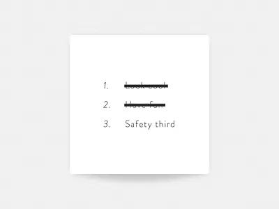 Safety Third - MonochromeCasts app branding design layout podcast typography