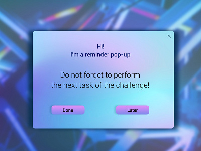 Pop-Up abstract dailyui dailyui016 dailyuichallenge overlay pop up popup