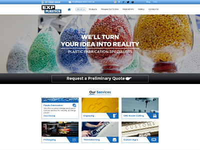 Exp Plastics adobe muse template clean design creative template design easy to edit illustration lightbox portfolio one page layout parallax photography retina ready theme
