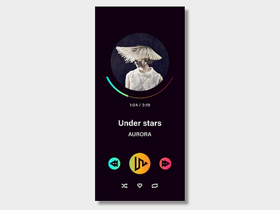 Daily UI Challenge #009 Music player daily ui daily ui challenge dailyui music music player ui