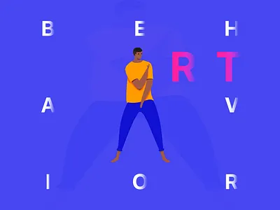 Art and behavior艺术与行为 illustration vector 插图
