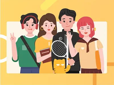 illustration|different interest ai illustration pear