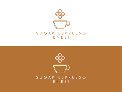 Sugar Espresso Enesi simple logo
