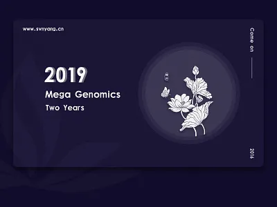 蓝莲花 插图 设计