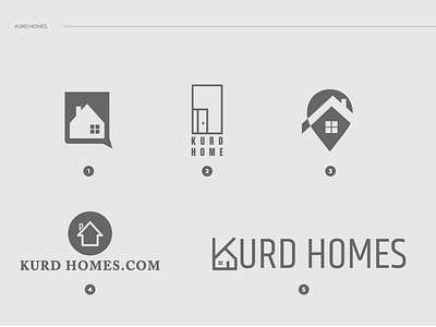 kurd homes logo aplication app branding design graphic icon logo mockup typography ui