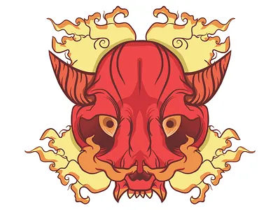 Cumplung Ketaton artwork artworkforsale devils forsale illustration skull tshirt design tshirt graphics