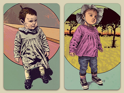 My Magenta Portraits digitalillustration drawing illustration ipadart ipadillustration portrait