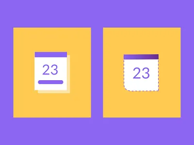 Calendar icon for HolaBrief art direction branding calendar calendar design calendar icon clean concept design design process flat icon illustration minimal process ui vector web website