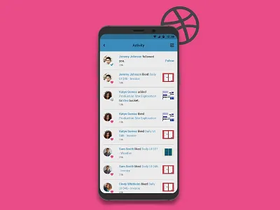 Daily UI 047 - Activity Feed activity feed app challenge daily daily ui design mobile ui ux