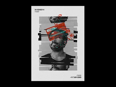 Childish Gambino | Day 1 abstract cassette childish gambino poster poster art visuals