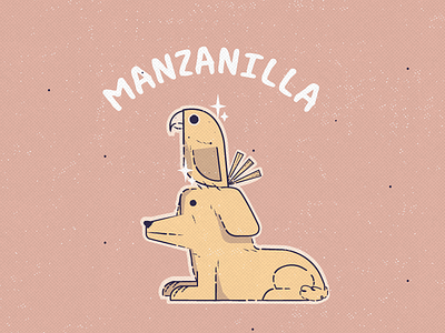 Manzanilla 2d ai arte character characters design illustration ilustración merch vector