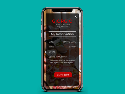 Daily UI Challenge: Confirmation UI Element app dailyui design mobile ui
