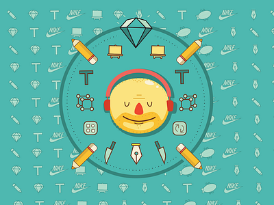 Alex Mac cover character design illustration sticker