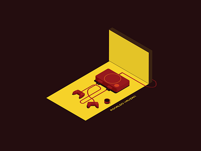 Nostalgic Playstation adobe illustrator dark design art design graphic designer flat flat design graphic design graphic art illustration isometric isometric design isometric illustration perspective pixel pixel art playstation vector vector art