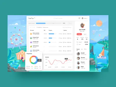 File upload UI Design design icon illustration logo ui ux vector web website