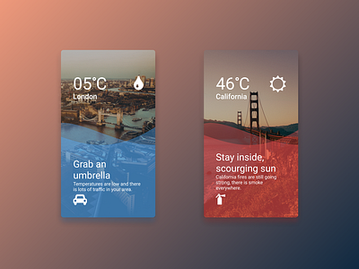 Mobile Weather UI app art brand branding design flat icon icons illustration illustrator lettering logo minimal type typography ui ux vector web website