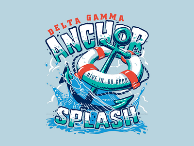 Anchor Splash Tee b unlimited styrofoam