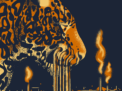 Save Yasuni adobeillustrator animal art artwork design digitalart digitalillustration drawing ecuador editorial graphicdesign graphics illustration illustrator jaguar oil poster tropical vector vectorart