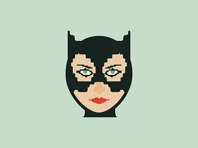 Catwoman adobe art batman black cartoon catwoman chracter comiccon comics design digital egypt geek gotham illustration illustrator madeinegypt marvel minimal vector