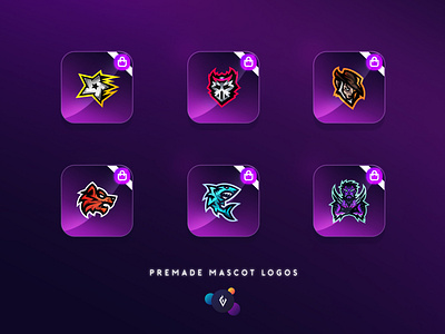 My Premade Collection 2018 brand brand and identity branding branding agency corporate creative design esports fortnite gaming identity logo mascot mascot logo mascotlogo premade purchase rebrand sale team