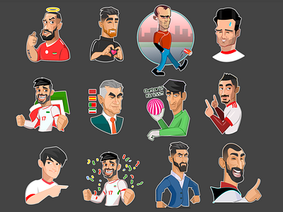 team melli animation branding character character animation character concept character creation design game game app icon illustration logo بازی طراحی لوجو لوگو گیم