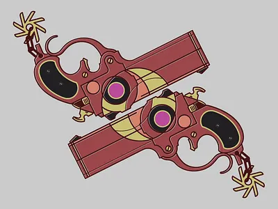 Bayonetta 🌙 Scarborough Fair bayonetta gun pistol vector video games