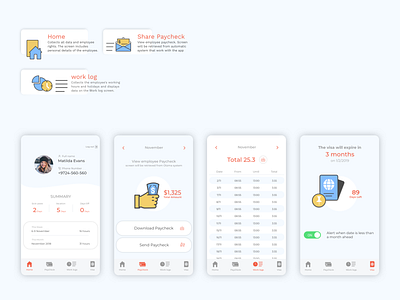 Matan Chen App illustration uxui design