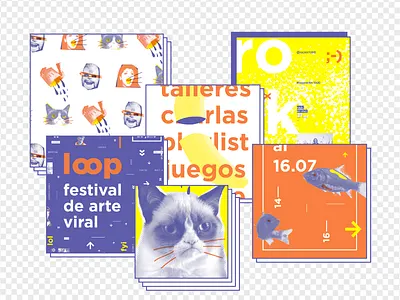 Loop | Branding art branding cat evento festival fish gabriele gif grumpy cat internet loop meme merchandising online sistema social media video viral web youtube