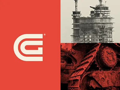 CG logo mark graphicdesign icon industrial lettermark logo monogram symbol type