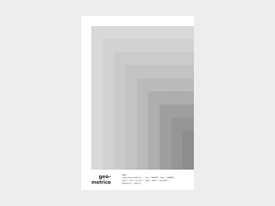 Geometrica - 12/26 abstract geometric art geometric shapes gradient study illustration layout minimal patterns poster a day