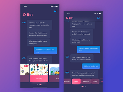 Bot messaging app design artificial intelligence cards chat chat app chat bot hotel app hotel bot iphone iphone xs product design product designer ui ux