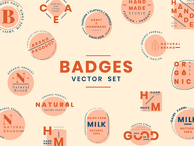 logo stamp banner badge banner branding design free freebie graphic illustration lettering logo type typography vector