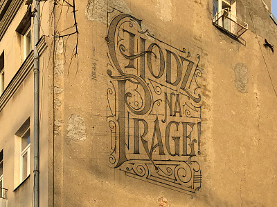 Chodź na Pragę! / Come on Praga! - Mural / Warsaw chodznaprage details handlettering lettering mural praga sketch st patricks streetart warsaw warszawa