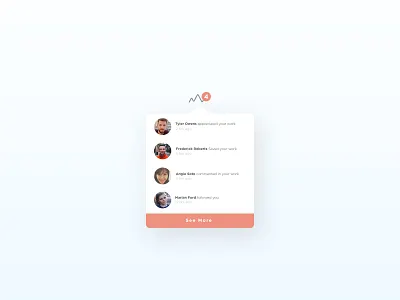 DailyUI #47 Activity feed