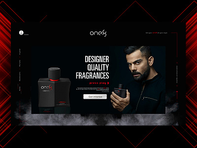 Fashion Brand landing page adobexd landing page concept modern ui ui uiux uiuxdesign