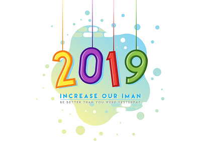 2019 2019 art design flat design graphic design happynewyear icon icon design iconography illustration newyear vector