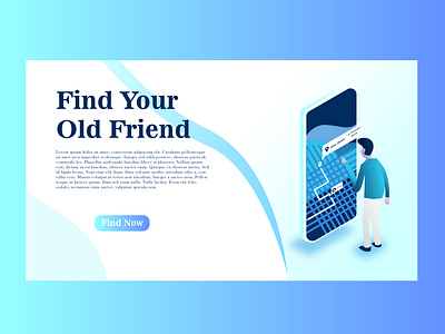 Isometric Design Is Applied On The Website adobeillustator isometric isometric design isometric illustration ui uiux ux design website banner